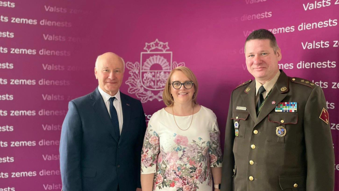 Valsts zemes dienesta, Igaunijas Zemes pārvaldes un Latvijas Ģeotelpiskās informācijas aģentūras vadītāji