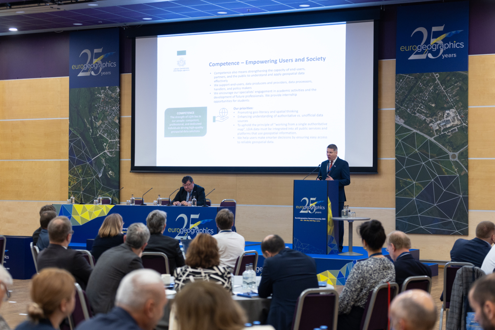 Rīgā norisinās EuroGeographics Ģenerālā Asambleja, atzīmējot organizācijas 25 gadu jubileju!