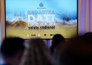 Datu konference “Kadastra dati labākai valsts rītdienai”