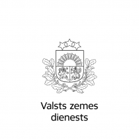 Vienkrāsu ģērbonis vertikāls