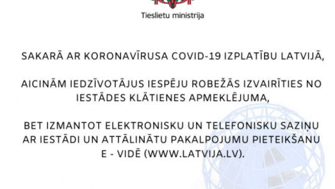 Attēls ziņai – Tieslietu ministrija aicina iedzīvotājus izmantot E-PAKALPOJUMUS