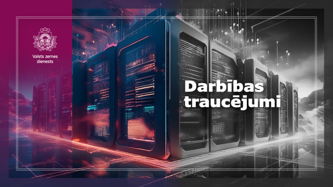 Par VZD informācijas sistēmu traucējumiem