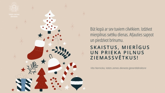 Ģenerāldirektores Ziemassvētku apsveikums!