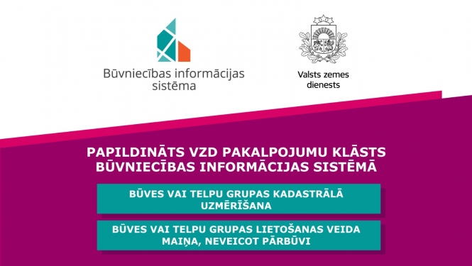 Informatīvs attēls – Jauni pakalpojumi BIS
