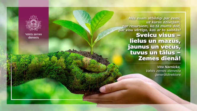 Apsveikums Zemes dienā!