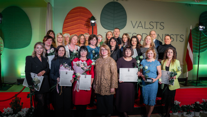 Pirmo reizi Valsts zemes darbiniekiem pasniegtas Merkatora goda zīmes