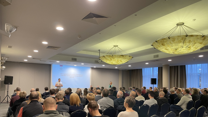 Piedalījāmies LKĢA organizētajā seminārā “Būvju izpildmērījumu plānu sagatavošana un mērniecības datu tālākizmantošana”