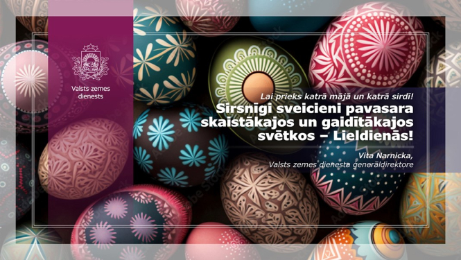 Lieldienu apsveikums