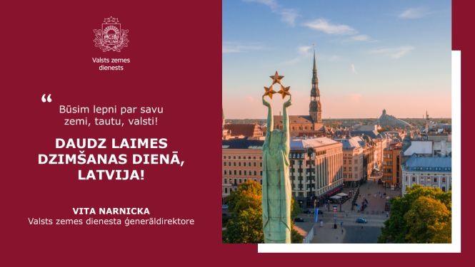 Daudz laimes, Latvija!