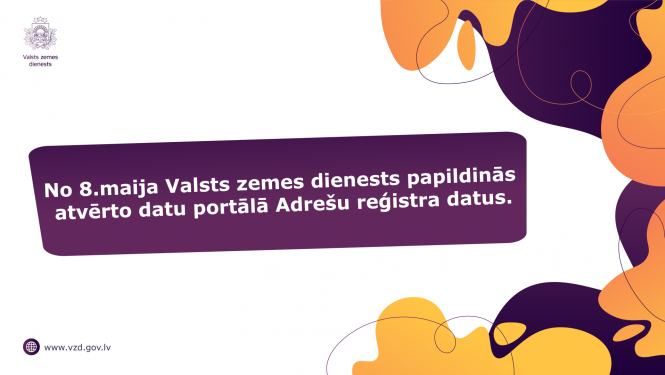 Atvērto datu portālā papildinās adrešu reģistra datus