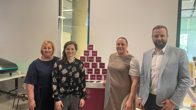 VZD pārstāvji LU rīkotajā zinātniskajā konferencē