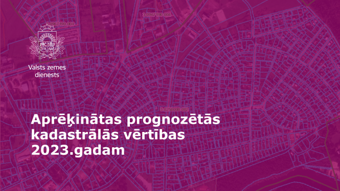 Aprēķinātas prognozētrās kadaštrālās vērtības