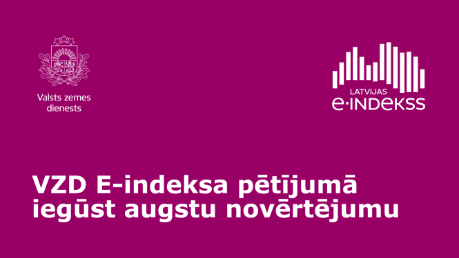 VZD augsts e-indeksa novērtējums