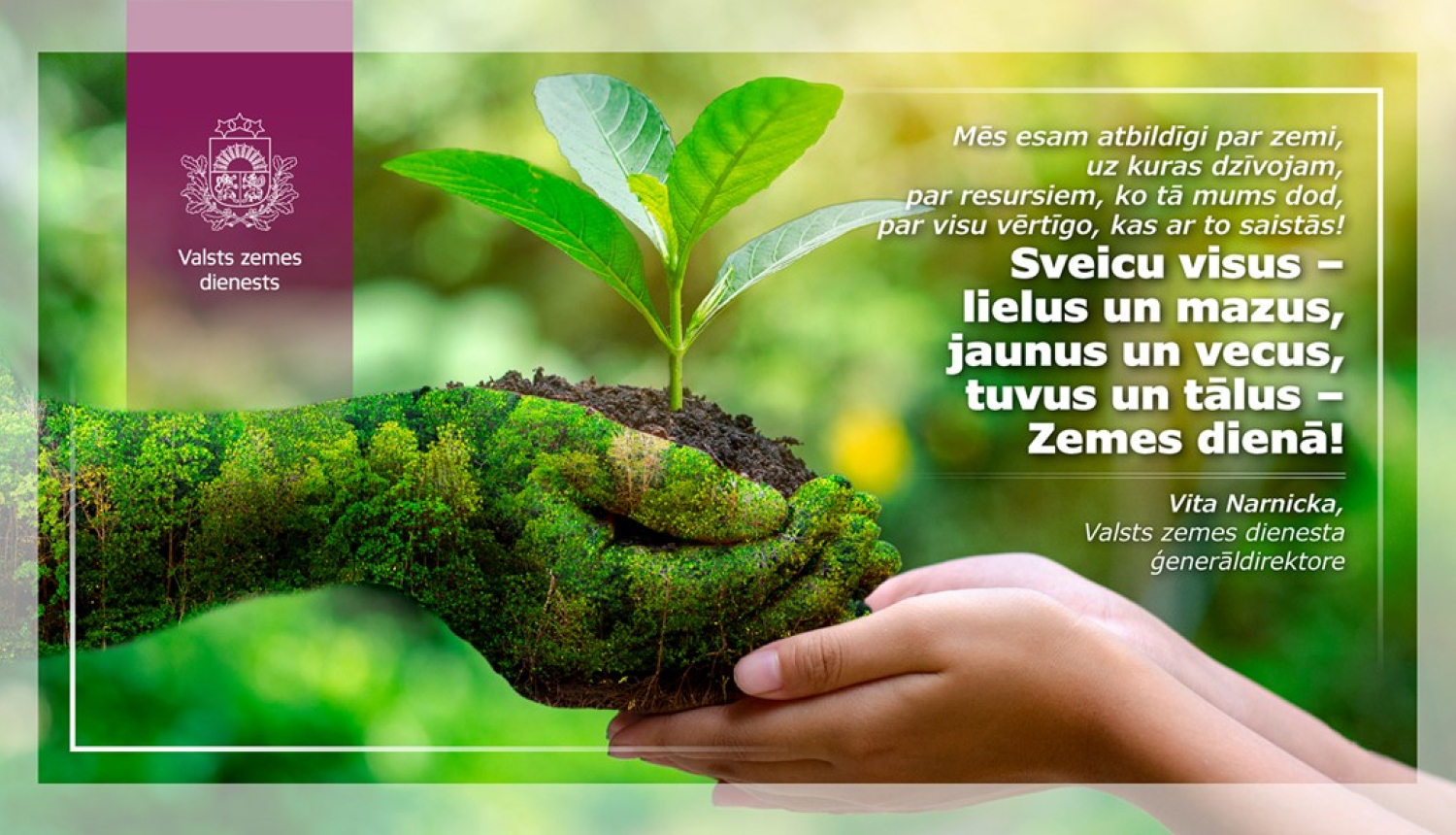 Apsveikums Zemes dienā!