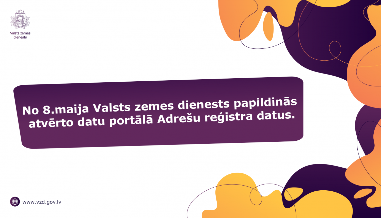 Atvērto datu portālā papildinās adrešu reģistra datus
