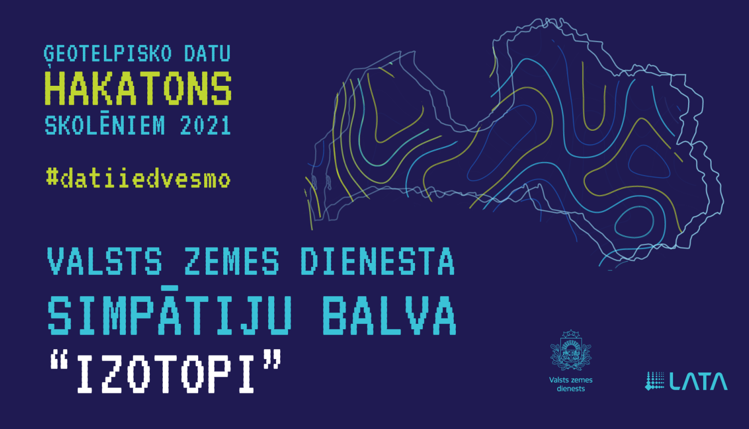 Informatīvs attēls – Hakatona simpātiju balva Izotopi