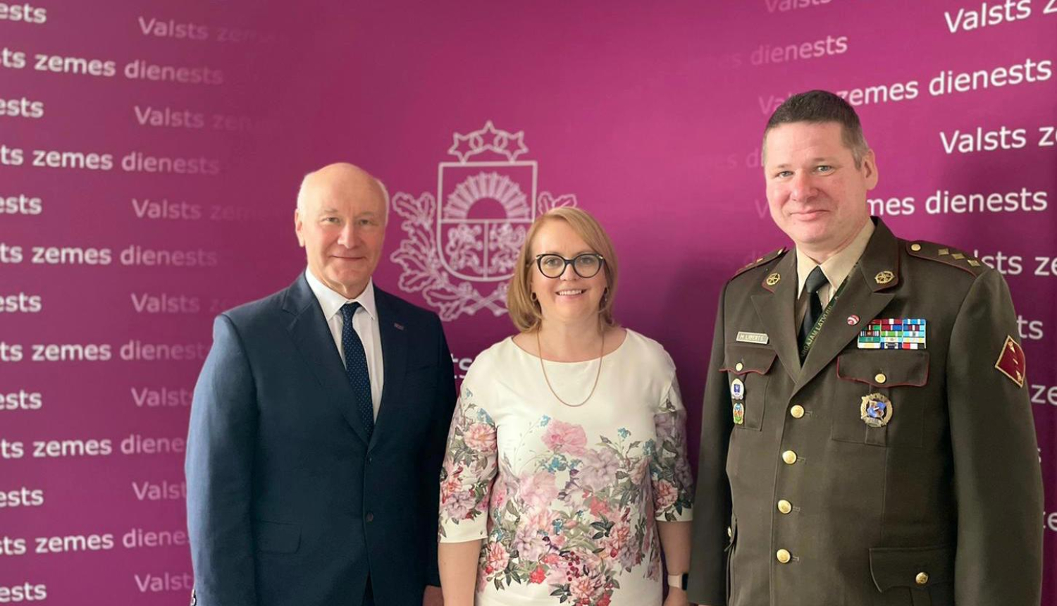 Valsts zemes dienesta, Igaunijas Zemes pārvaldes un Latvijas Ģeotelpiskās informācijas aģentūras vadītāji