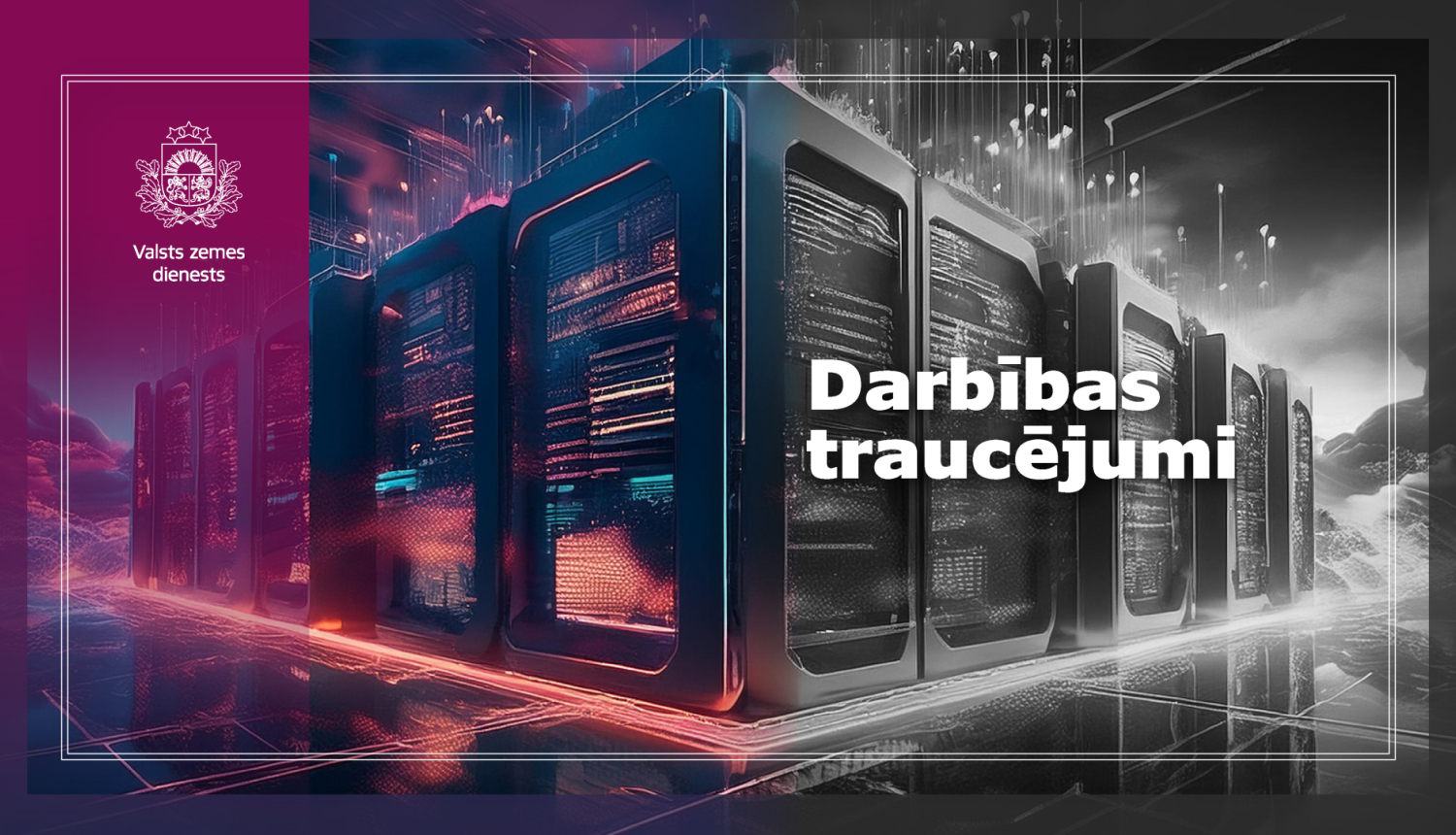 Par VZD informācijas sistēmu traucējumiem